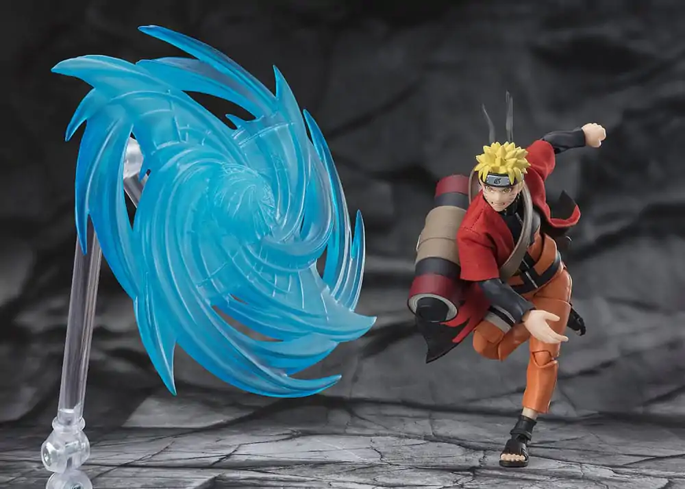 Naruto Shippuden S.H. Figuarts akcijska figura Naruto Uzumaki (Sage Mode) - Savior of Konoha 15 cm fotografija izdelka