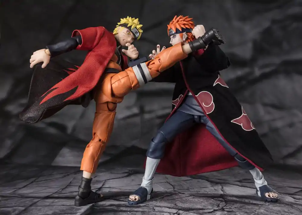 Naruto Shippuden S.H. Figuarts akcijska figura Pain Tendo - Six Path Rinnegan 15 cm fotografija izdelka