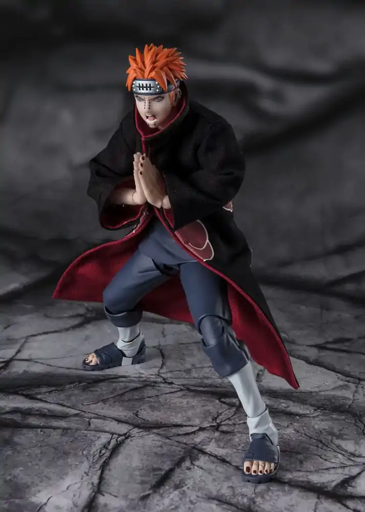 Naruto Shippuden S.H. Figuarts akcijska figura Pain Tendo - Six Path Rinnegan 15 cm fotografija izdelka