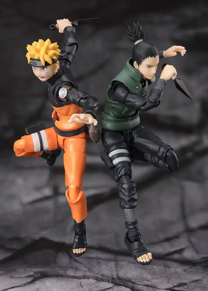 Naruto Shippuden S.H. Figuarts akcijska figura Shikamura Nara Brilliant Strategist 15 cm fotografija izdelka