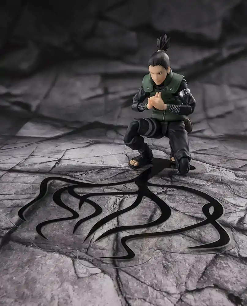 Naruto Shippuden S.H. Figuarts akcijska figura Shikamura Nara Brilliant Strategist 15 cm fotografija izdelka