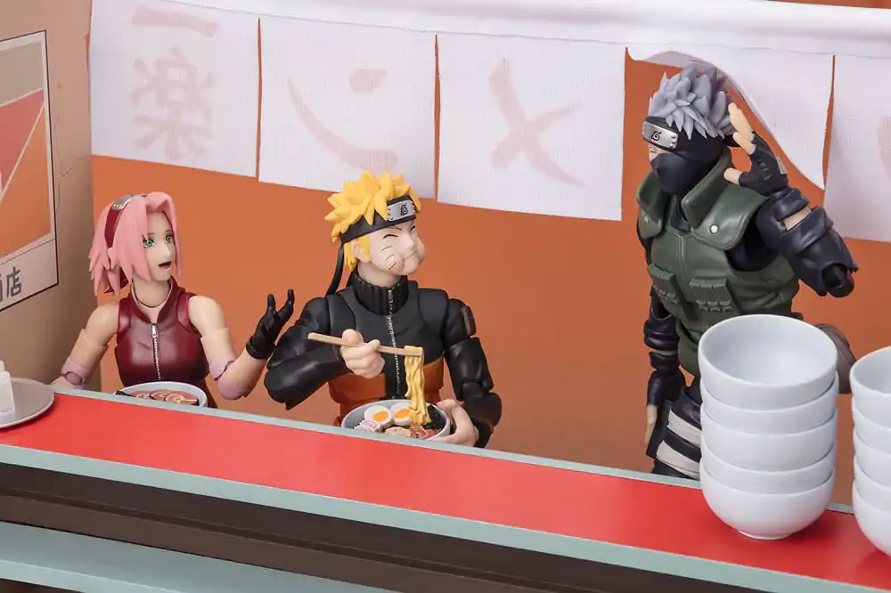 Naruto Shippuden S.H. Figuarts Dodatki Set Ichiraku Ramen fotografija izdelka