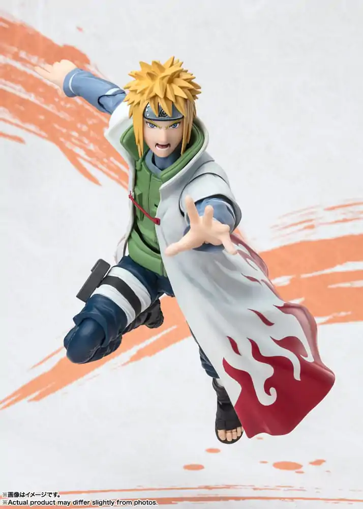 Naruto Shippuden S.H.Figuarts akcijska figura Minato Namikaze NarutoP99 Edition 16 cm fotografija izdelka