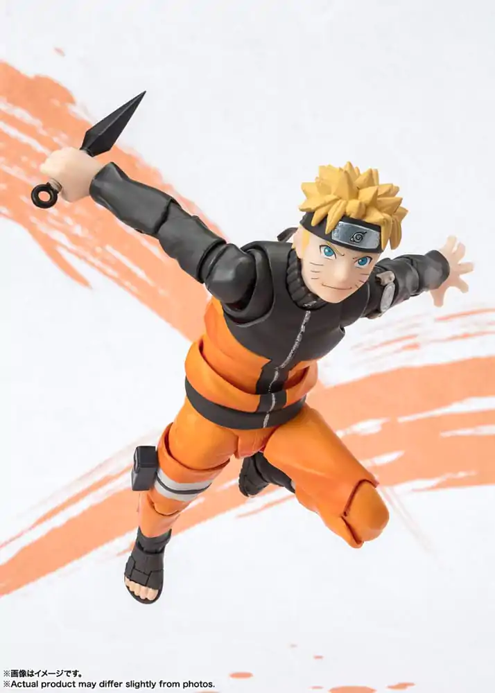 Naruto Shippuden S.H. Figuarts akcijska figura Naruto Uzumaki Naruto OP99 Edition 15 cm fotografija izdelka