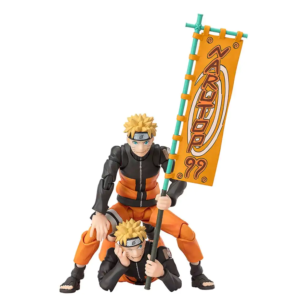 Naruto Shippuden S.H. Figuarts akcijska figura Naruto Uzumaki Naruto OP99 Edition 15 cm fotografija izdelka