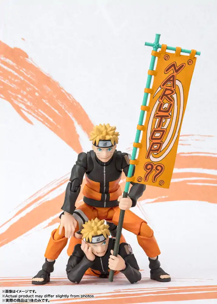 Naruto Shippuden S.H. Figuarts akcijska figura Naruto Uzumaki Naruto OP99 Edition 15 cm fotografija izdelka