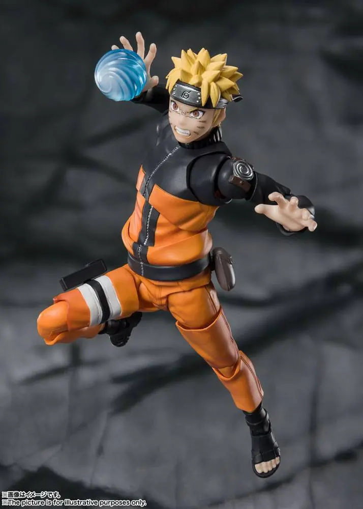 Naruto Shippuden S.H. Figuarts Akcijska Figura Naruto Uzumaki -The Jinchuuriki entrusted with Hope- 14 cm fotografija izdelka