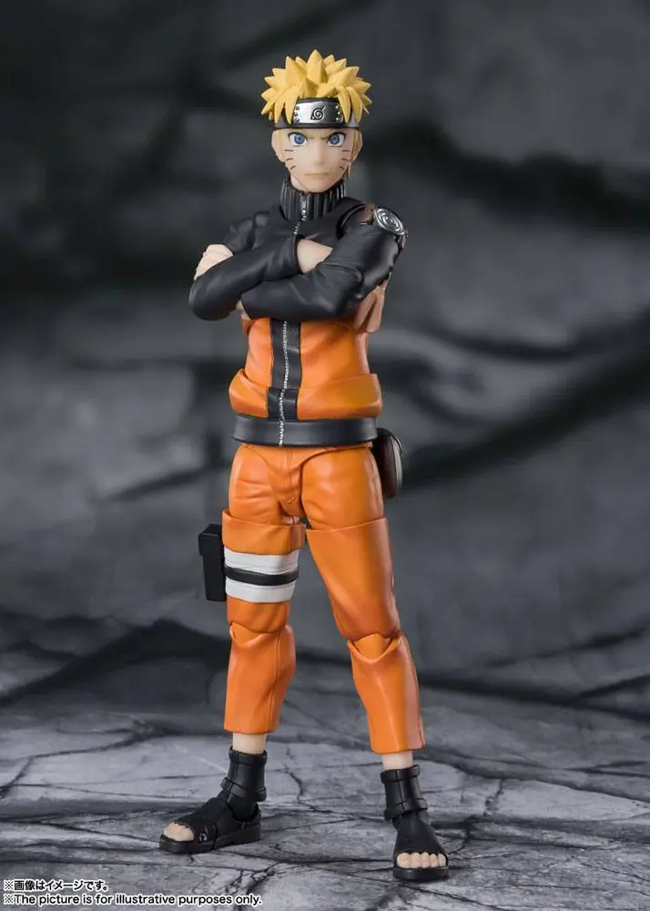 Naruto Shippuden S.H. Figuarts Akcijska Figura Naruto Uzumaki -The Jinchuuriki entrusted with Hope- 14 cm fotografija izdelka