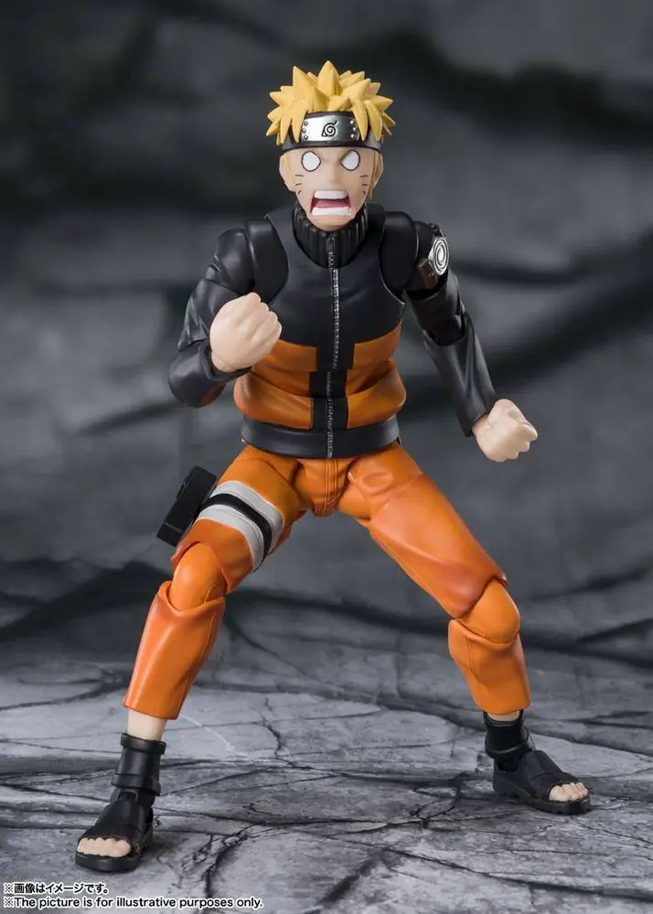 Naruto Shippuden S.H. Figuarts Akcijska Figura Naruto Uzumaki -The Jinchuuriki entrusted with Hope- 14 cm fotografija izdelka