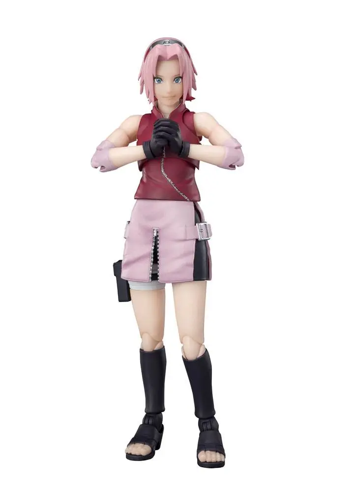 Naruto Shippuden S.H. Figuarts Akcijska Figura Sakura Haruno -Inheritor of Tsunade's indominable will- 14 cm fotografija izdelka