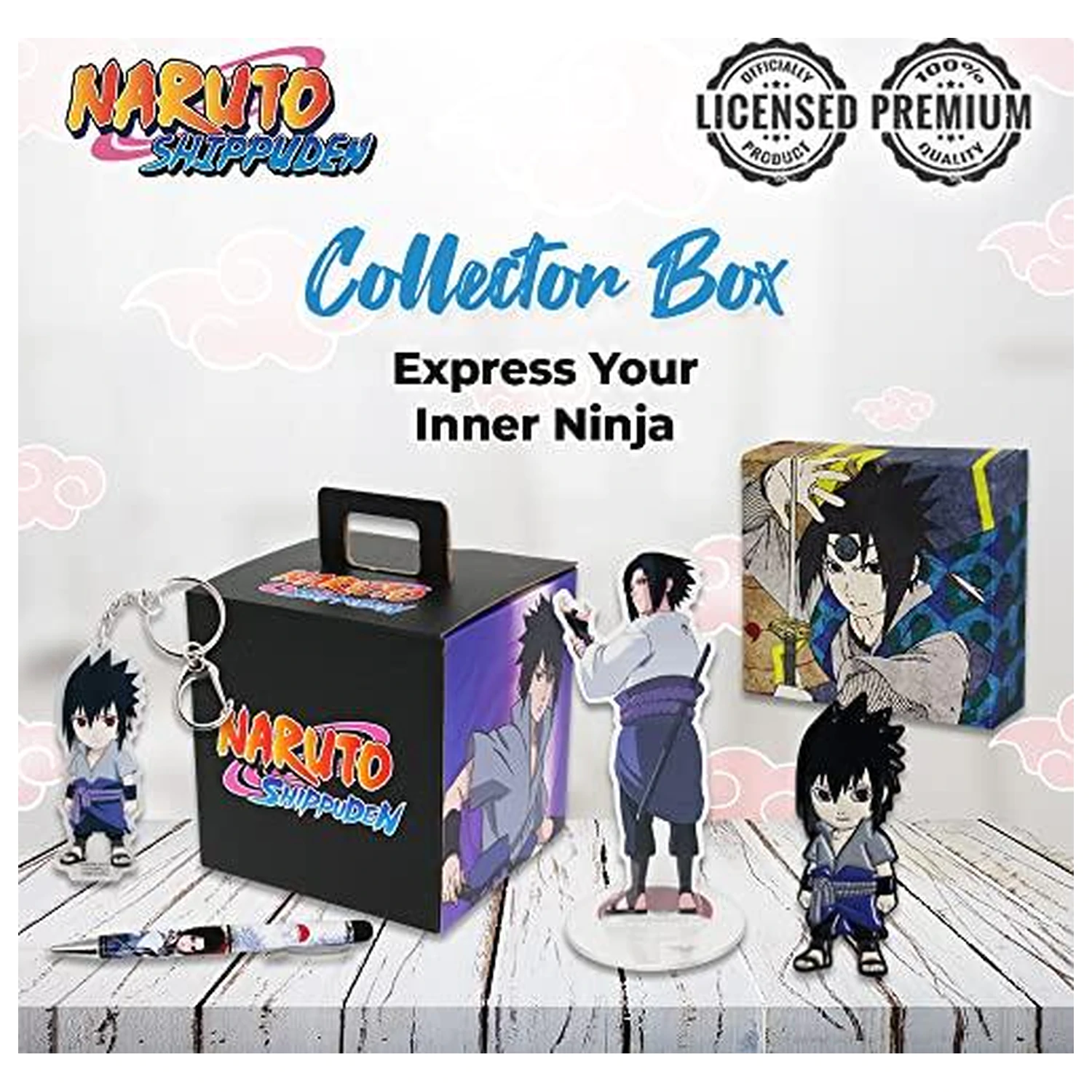 Naruto Shippuden Sasuke škatla presenečenja fotografija izdelka