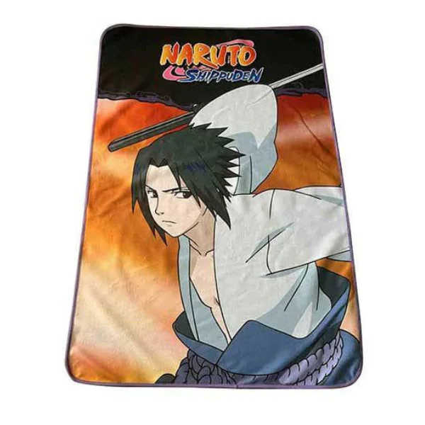 Naruto Shippuden Fleece Odeja Sasuke 100 x 150 cm fotografija izdelka