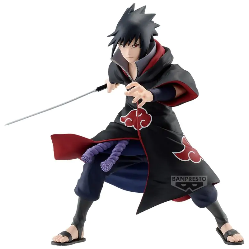 Naruto Shippuden Sasuke Uchiha IV Vibration Stars figura 15 cm fotografija izdelka