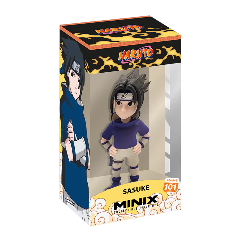 Naruto Shippuden Sasuke Uchiha Minix figura 12 cm fotografija izdelka