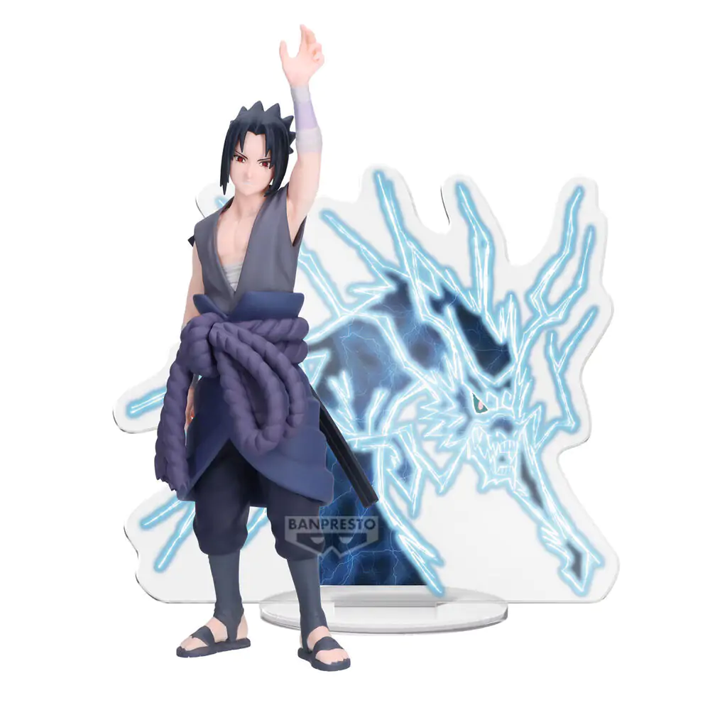Naruto Shippuden Sasuke Uchiha Panel Figura 13 cm fotografija izdelka