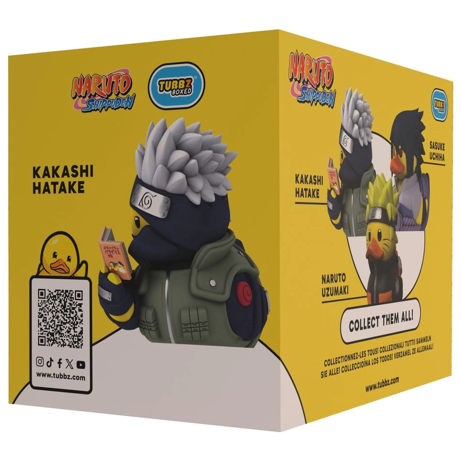 Naruto Shippuden Tubbz PVC figura Kakashi Hatake, v škatli, 10 cm fotografija izdelka