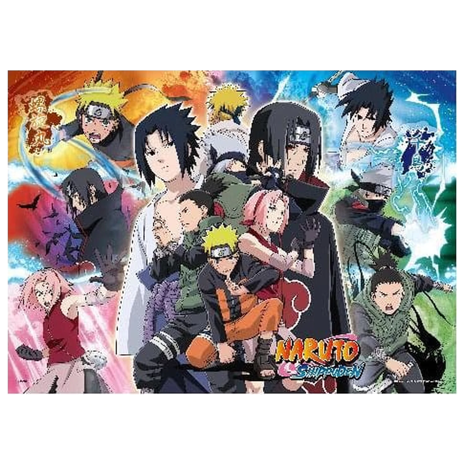 Naruto Shippuden sestavljanka Ver. B fotografija izdelka