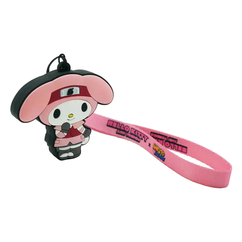 Naruto Shippuden x Hello Kitty PVC obesek za ključe My Melody Sakura fotografija izdelka