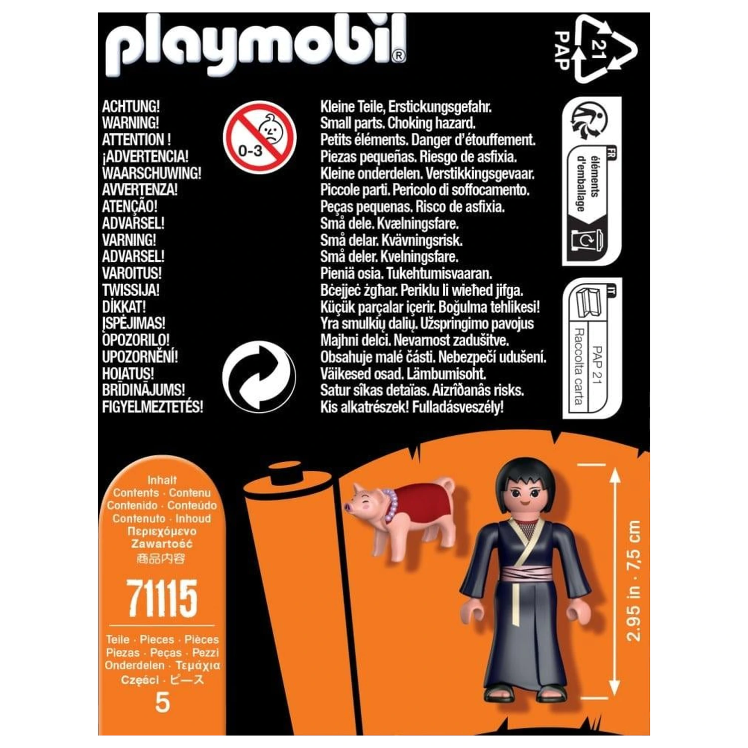 NARUTO Shizune Playmobil fotografija izdelka
