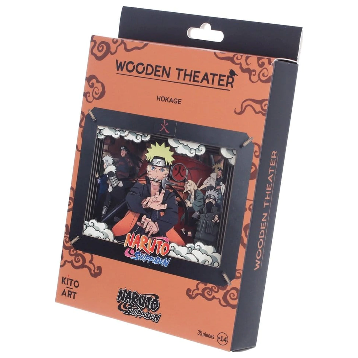 Naruto Komplet modelov Lesen teater Hokage (srednji) 10 cm fotografija izdelka