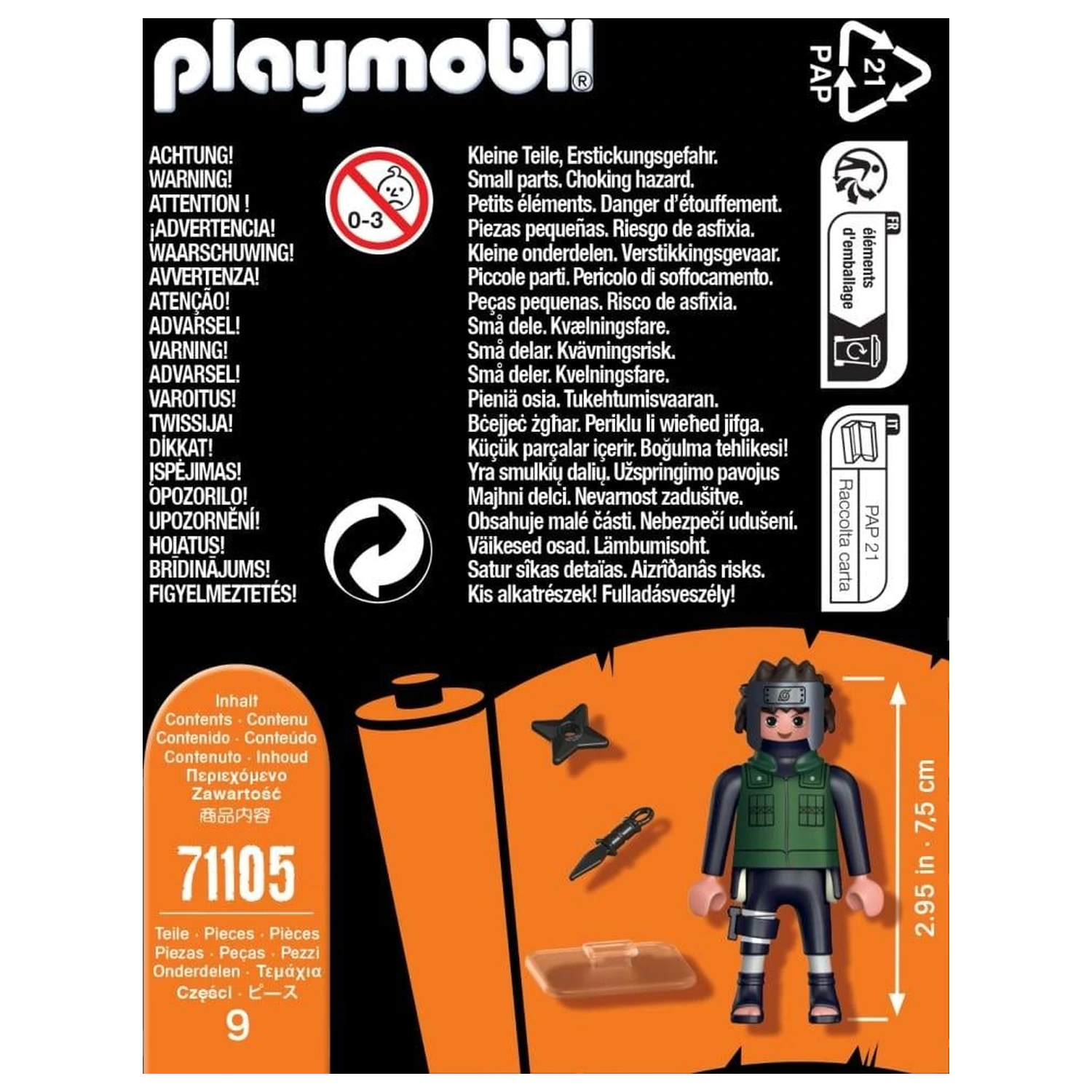 Naruto Yamato Playmobil figura fotografija izdelka