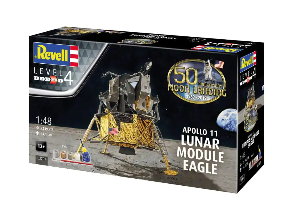 NASA Model Kit Komplet 1/48 Apollo 11 Lunar Module Eagle 14 cm fotografija izdelka