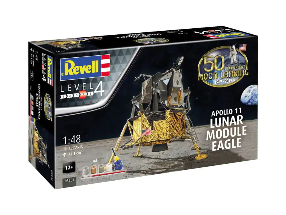 NASA Model Kit Komplet 1/48 Apollo 11 Lunar Module Eagle 14 cm fotografija izdelka