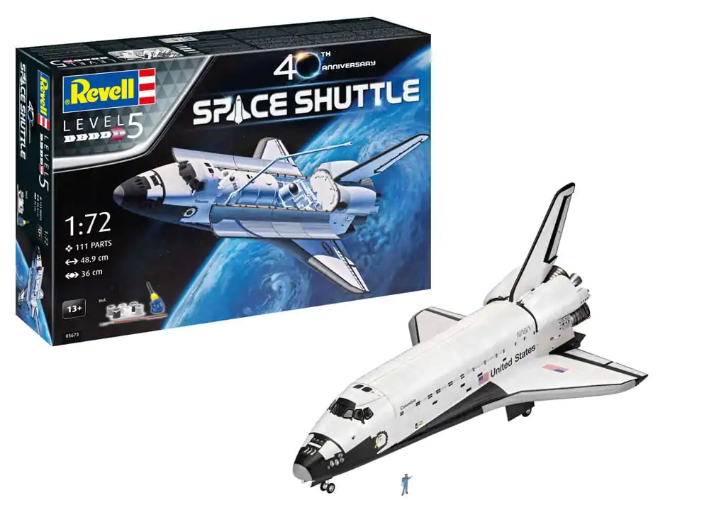 NASA Model Kit Set daril 1/72 Space Shuttle 49 cm fotografija izdelka