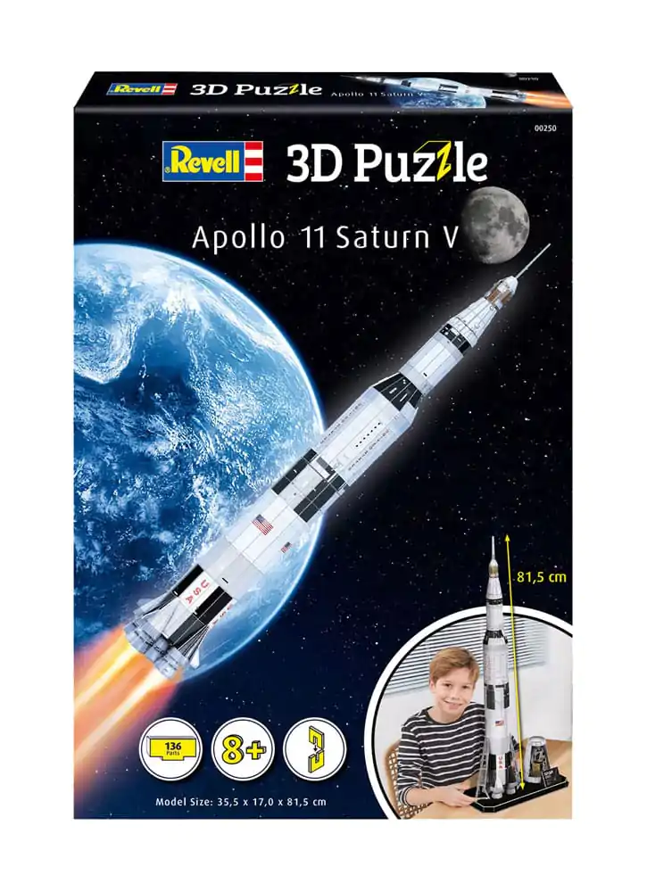 NASA 3D sestavljanka Apollo 11 Saturn V 81 cm fotografija izdelka