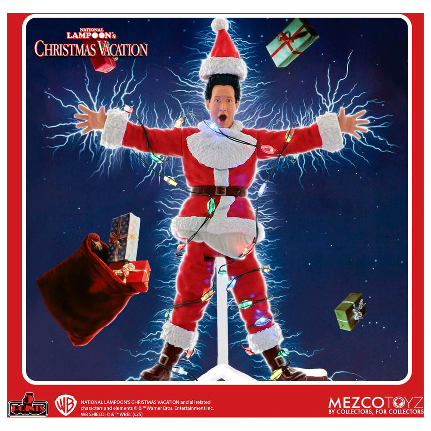 National Lampoon´s Christmas Vacation Clark Griswold Light Shock figura 10cm fotografija izdelka