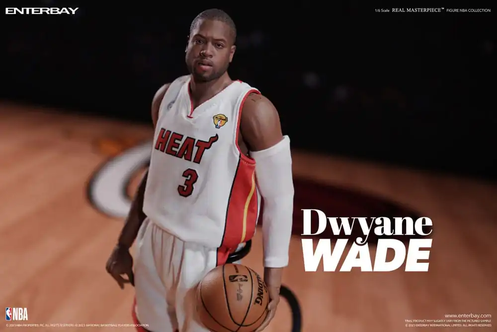 NBA Collection Real Masterpiece akcijska figura 1/6 Dwyane Wade 30 cm fotografija izdelka