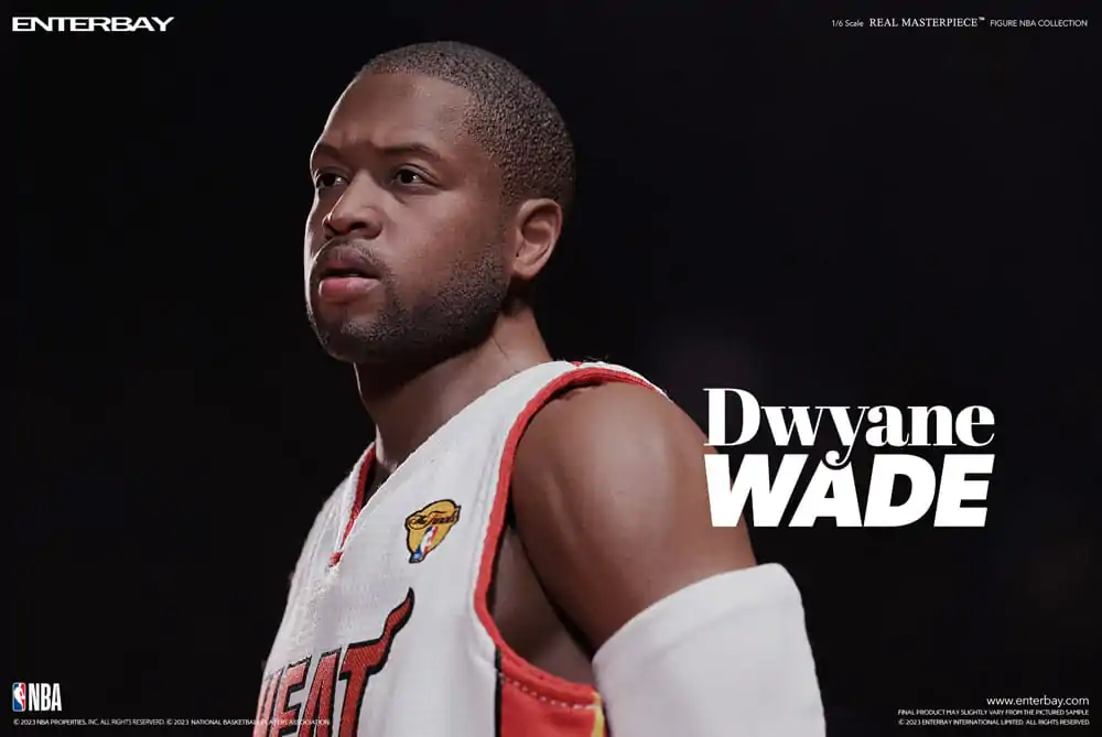 NBA Collection Real Masterpiece akcijska figura 1/6 Dwyane Wade 30 cm fotografija izdelka