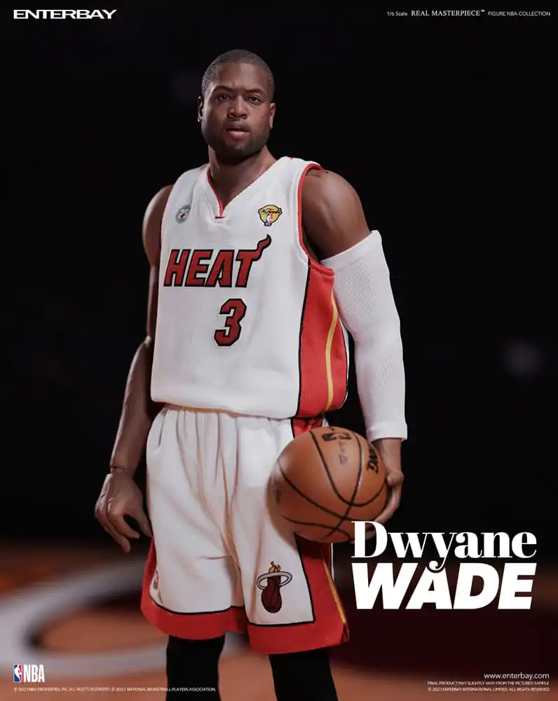 NBA Collection Real Masterpiece akcijska figura 1/6 Dwyane Wade 30 cm fotografija izdelka