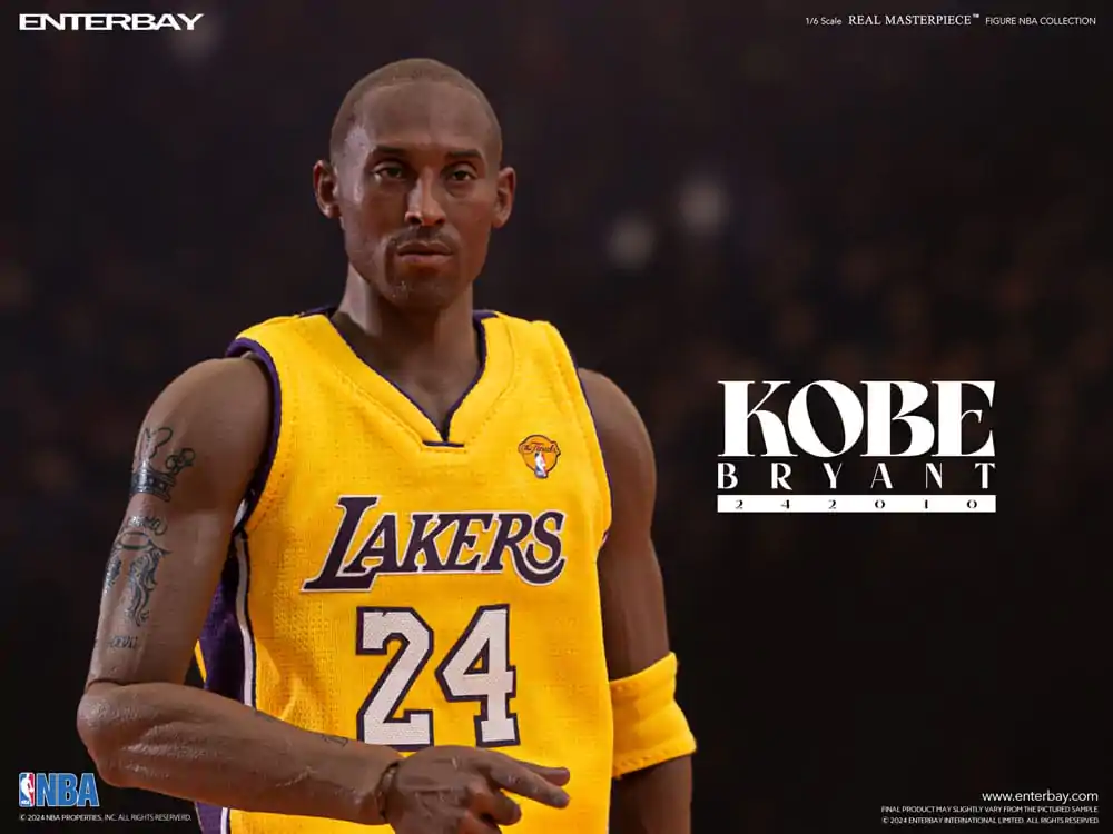 NBA Collection Real Masterpiece akcijska figura 1/6 Kobe Bryant 242010 Limited Edition 30 cm fotografija izdelka