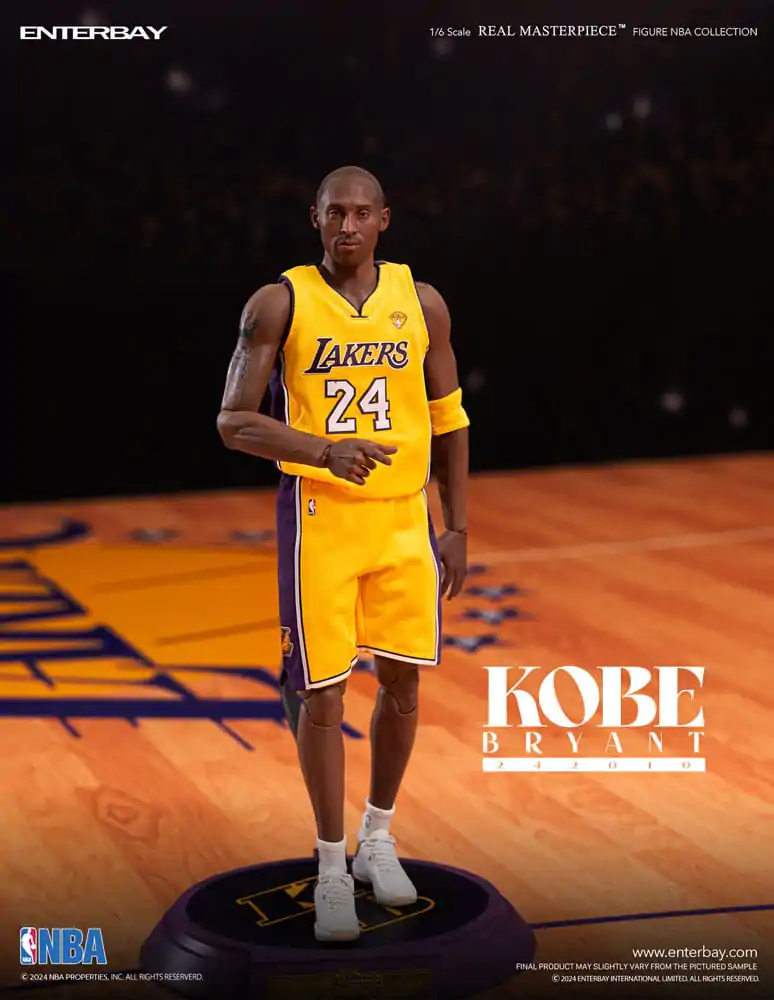 NBA Collection Real Masterpiece akcijska figura 1/6 Kobe Bryant 242010 Limited Edition 30 cm fotografija izdelka