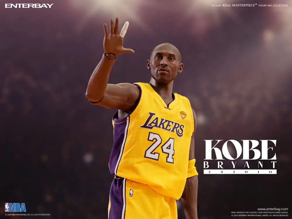 NBA Collection Real Masterpiece akcijska figura 1/6 Kobe Bryant 242010 Limited Edition 30 cm fotografija izdelka