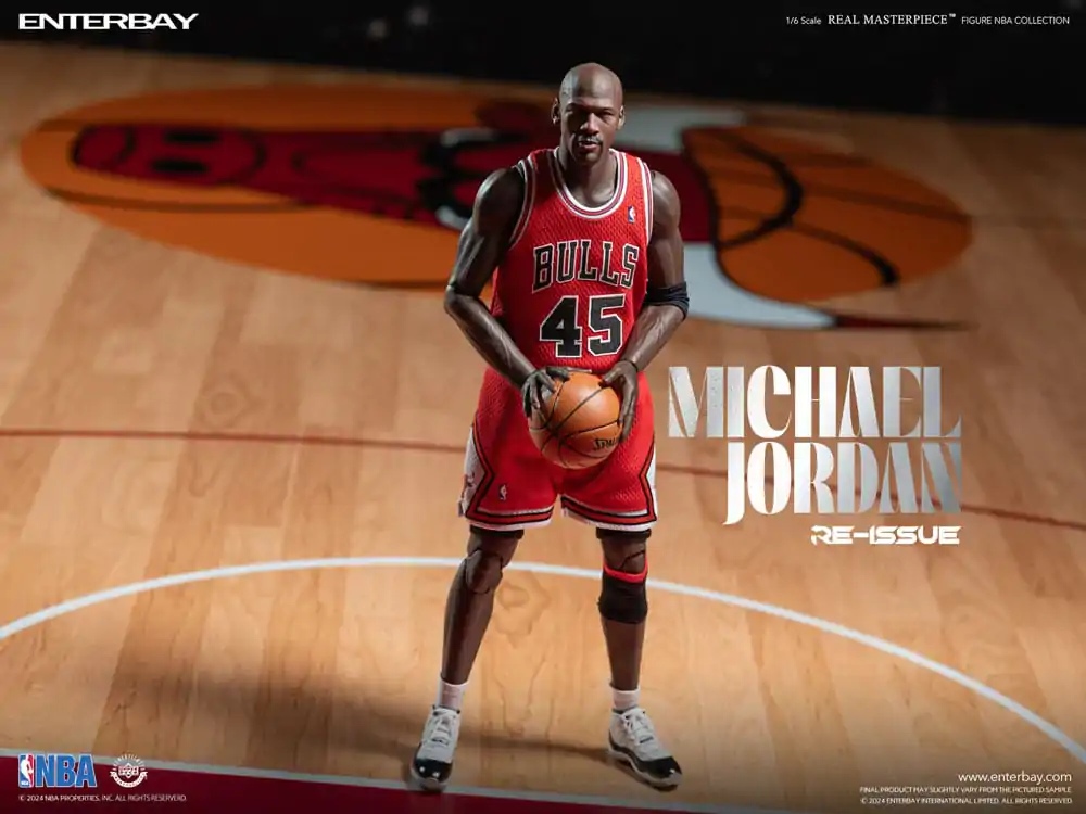 NBA Collection Real Masterpiece akcijska figura 1/6 Michael Jordan I'm Back Edition Limited 30 cm fotografija izdelka