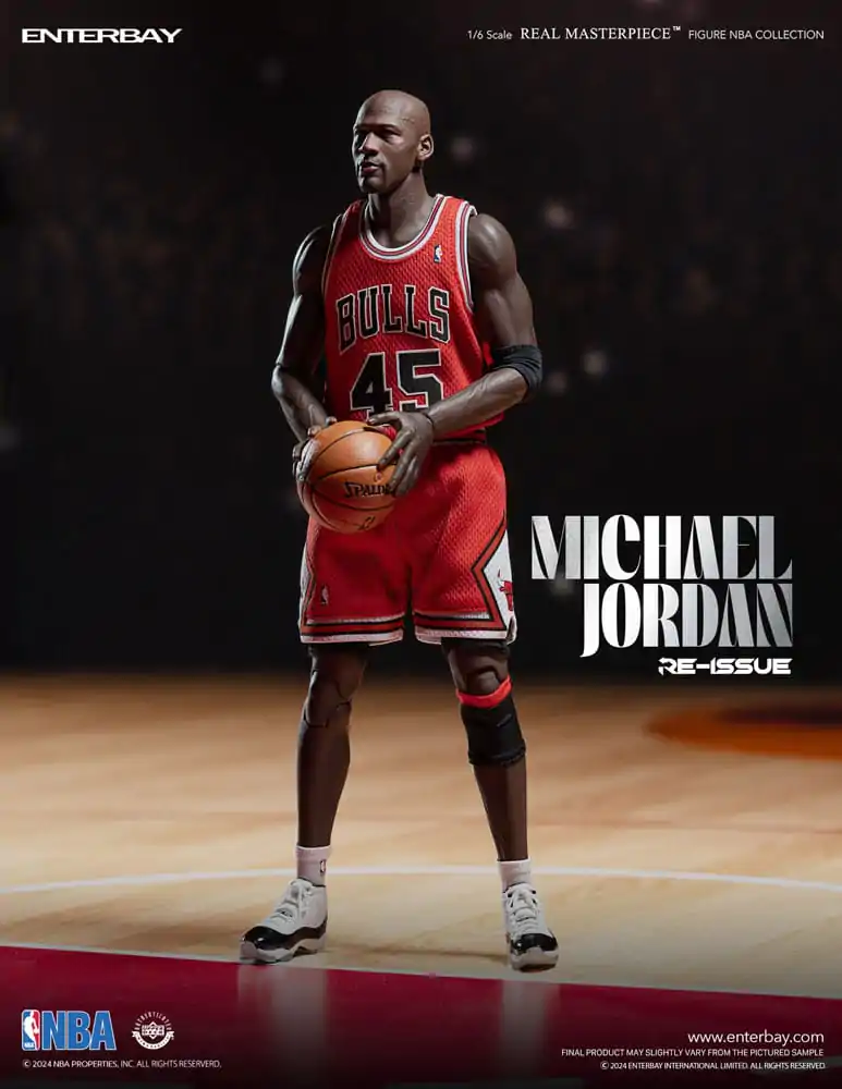 NBA Collection Real Masterpiece akcijska figura 1/6 Michael Jordan I'm Back Edition Limited 30 cm fotografija izdelka