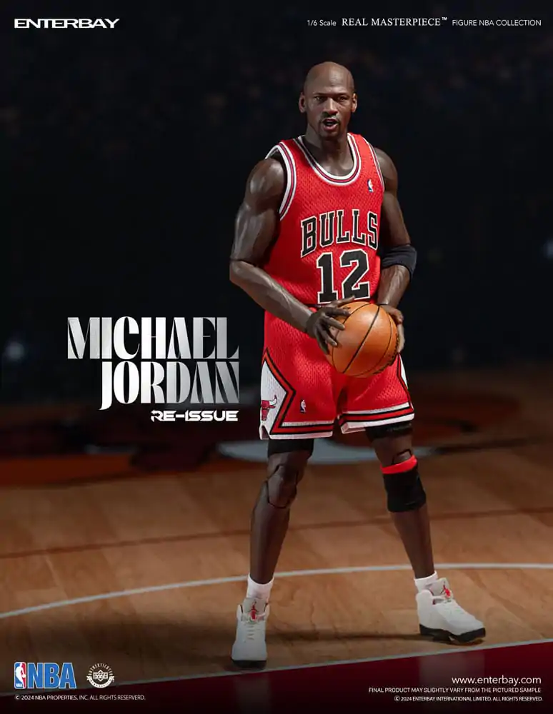 NBA Collection Real Masterpiece akcijska figura 1/6 Michael Jordan I'm Back Edition Limited 30 cm fotografija izdelka