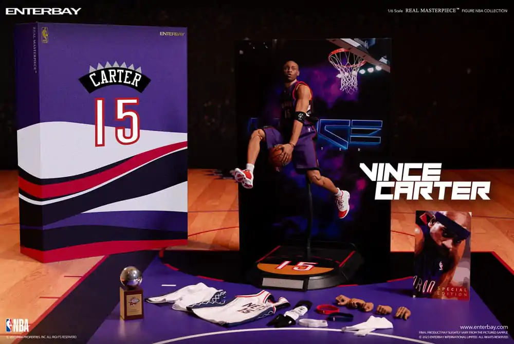 NBA Collection Real Masterpiece akcijska figura 1/6 Vince Carter Special Edition 30 cm  fotografija izdelka