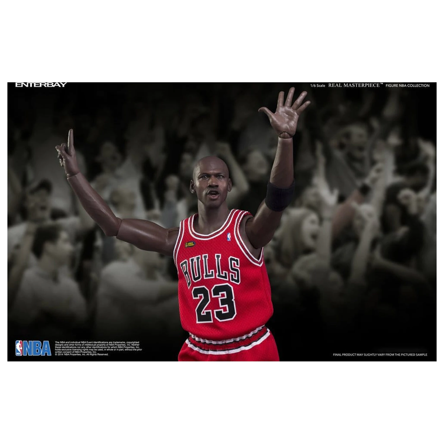 NBA Collection Real Masterpiece Akcijska figura 1/6 Michael Jordan Series 2 (Road Jersey Edition) 33 cm fotografija izdelka
