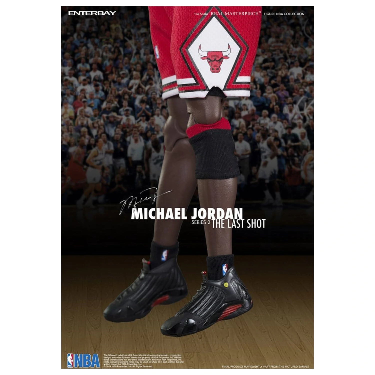 NBA Collection Real Masterpiece Akcijska figura 1/6 Michael Jordan Series 2 (Road Jersey Edition) 33 cm fotografija izdelka