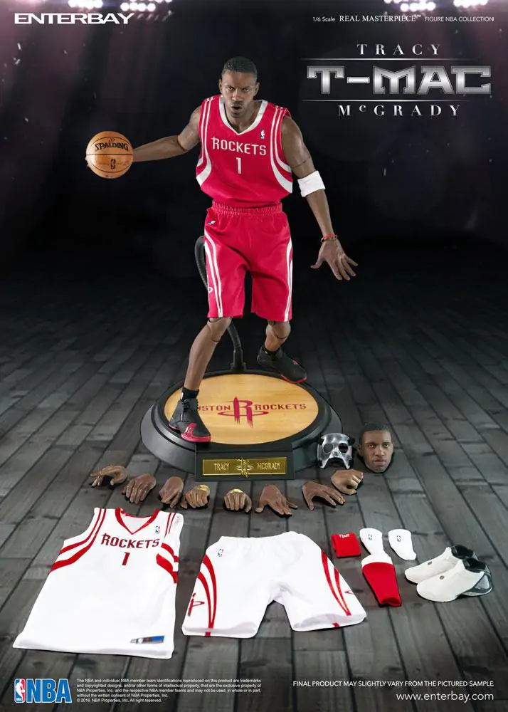 NBA Collection Real Masterpiece akcijska figura 1/6 Tracy McGrady Limited Retro Edition 30 cm fotografija izdelka