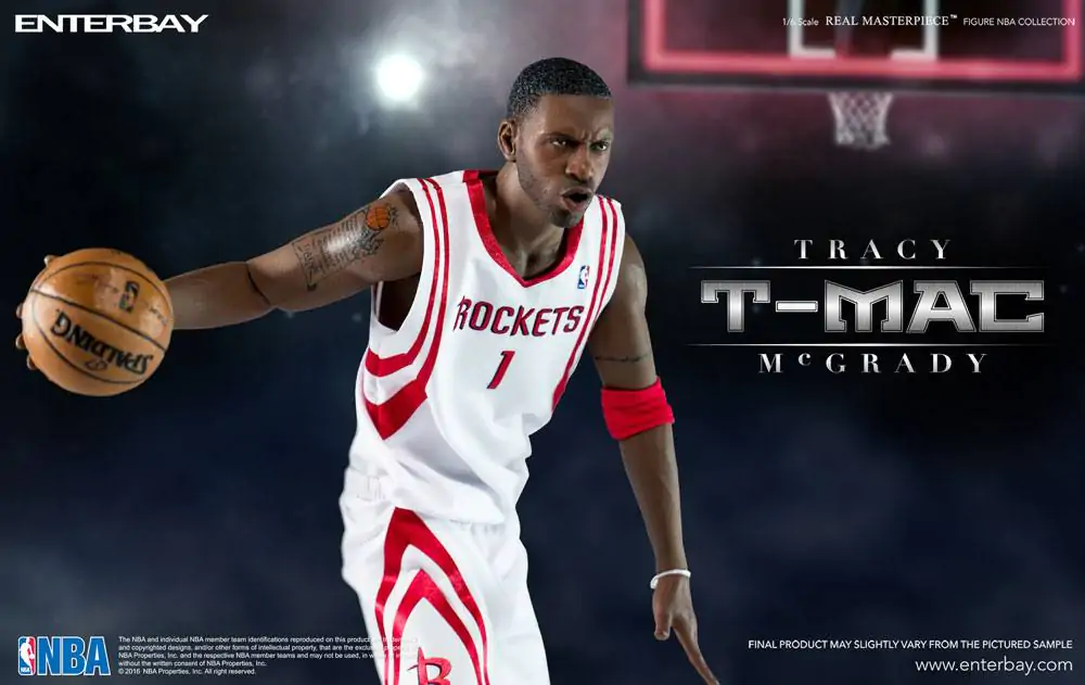 NBA Collection Real Masterpiece akcijska figura 1/6 Tracy McGrady Limited Retro Edition 30 cm fotografija izdelka