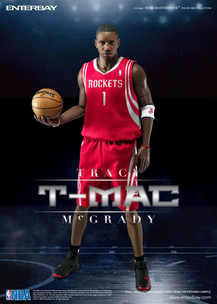 NBA Collection Real Masterpiece akcijska figura 1/6 Tracy McGrady Limited Retro Edition 30 cm fotografija izdelka