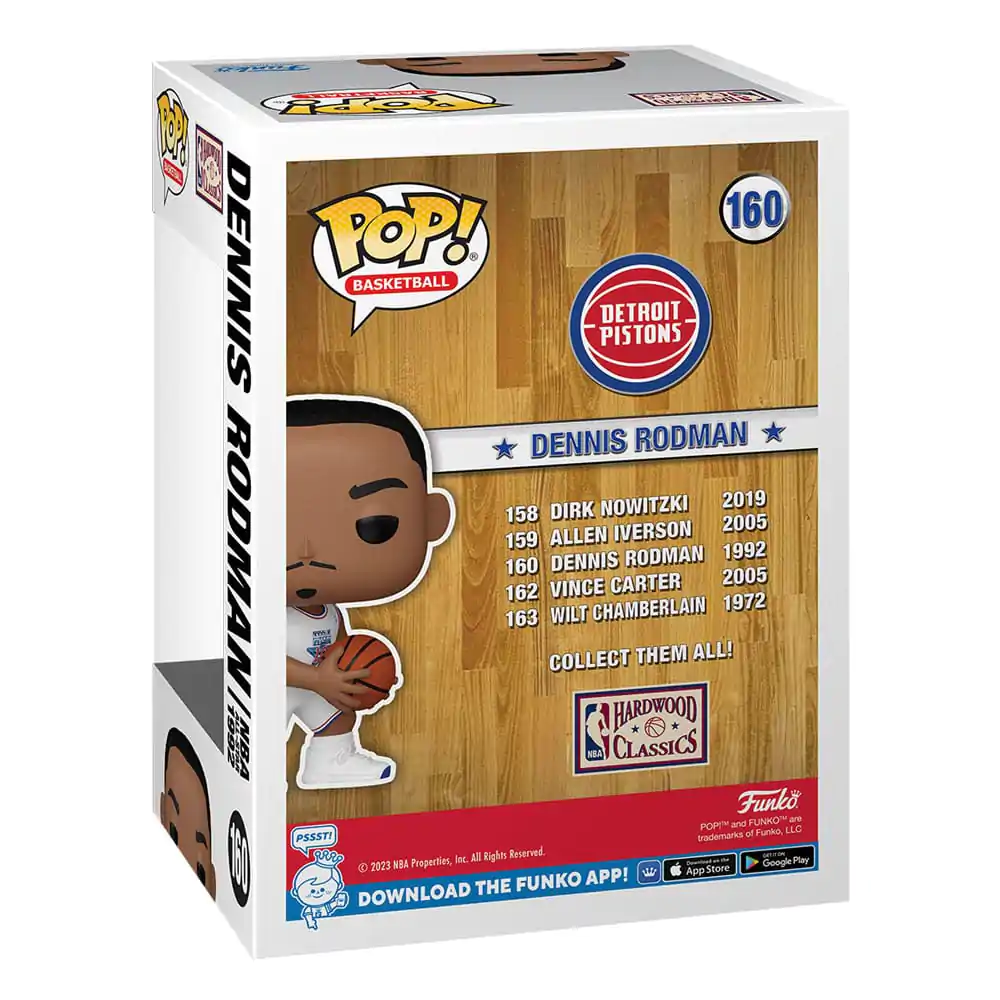 NBA Legends POP! Sports Vinilna Figura Dennis Rodman (1992) 9 cm fotografija izdelka