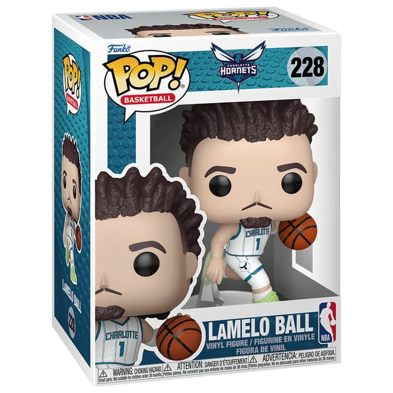 NBA Legends Funko POP! Sports Vinilna figura Hornets- Lamelo Ball (Home) 9 cm fotografija izdelka