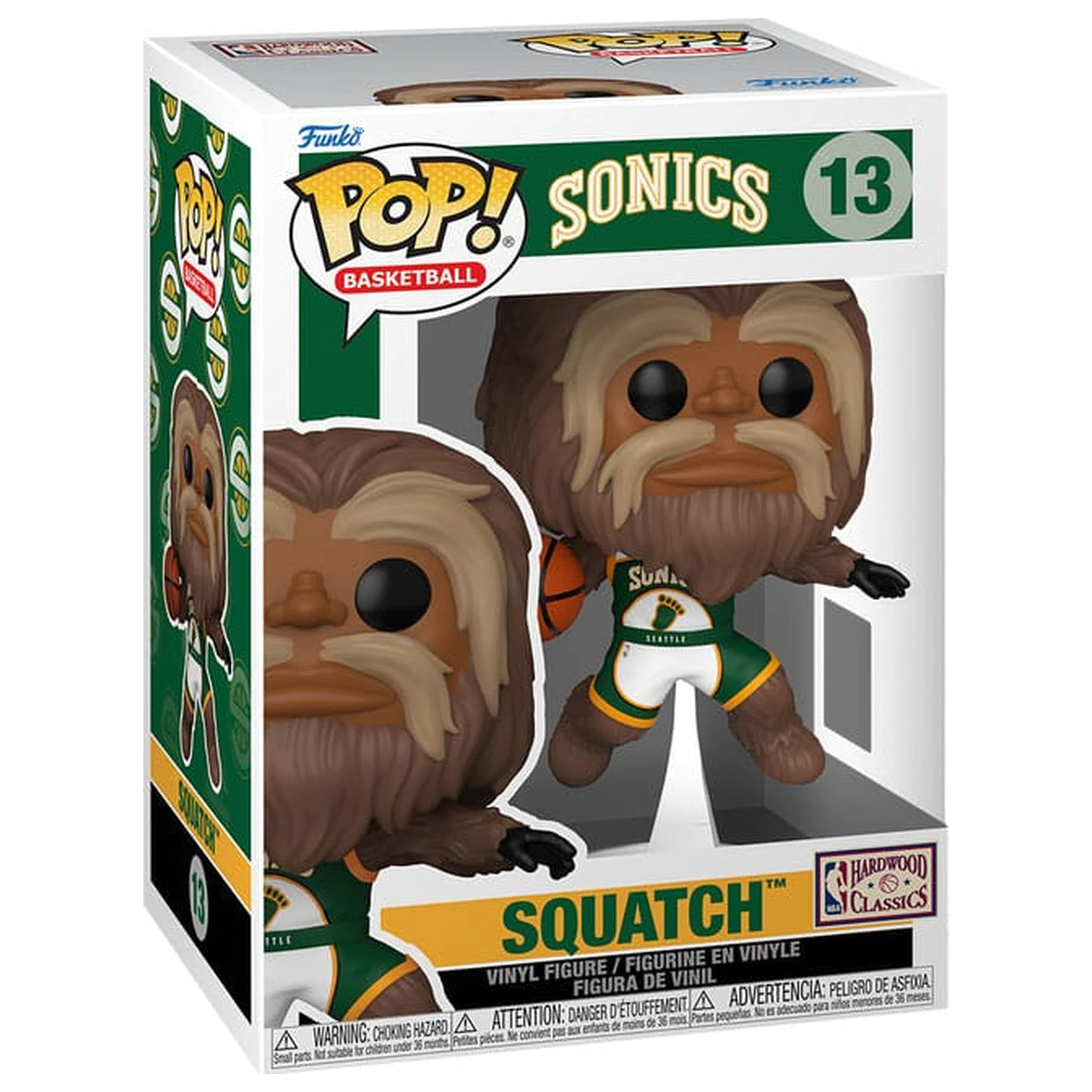 NBA Legends Funko POP! Športna vinilna figura Maskote Sonics- Sasquatch 9 cm fotografija izdelka