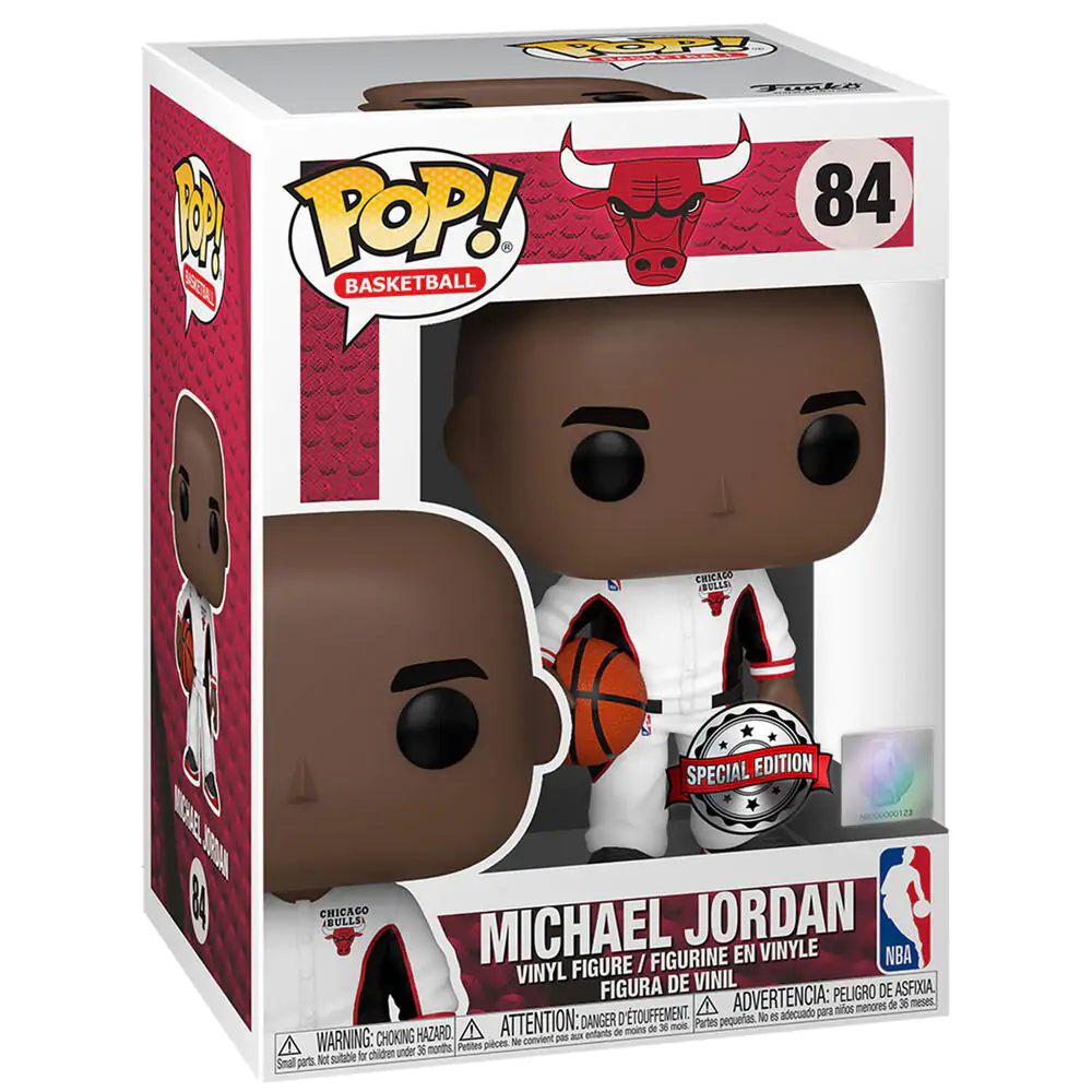 NBA Legends Funko POP! Športna Vinil Figura Michael Jordan (Bulls White Warmup) Exclusive 9 cm fotografija izdelka