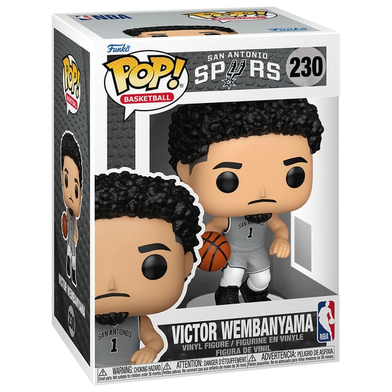 NBA Legends Funko POP! Sports Vinilna figura Spurs- Victor Wembanyama (SE) 9 cm fotografija izdelka